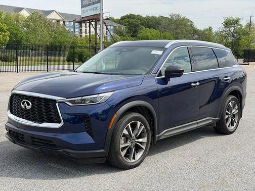 Grand Blue 2025 INFINITI QX60 Luxe