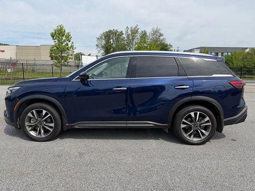 Grand Blue 2025 INFINITI QX60 Luxe