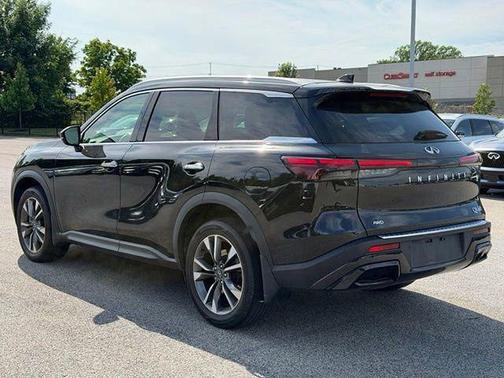 Mineral Black 2023 INFINITI QX60 Luxe