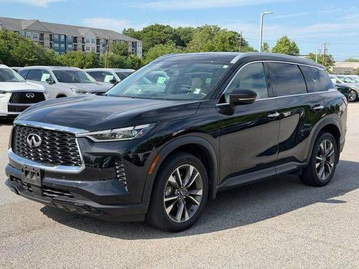 Mineral Black 2023 INFINITI QX60 Luxe