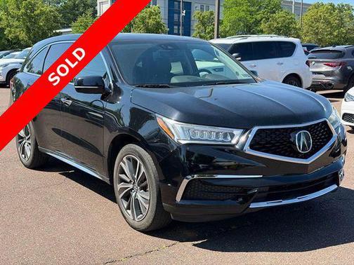 Majestic Black Pearl 2020 Acura MDX 3.5L w/Technology Package