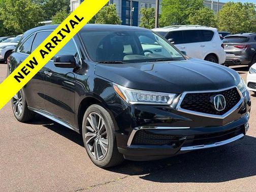 Majestic Black Pearl 2020 Acura MDX 3.5L w/Technology Package
