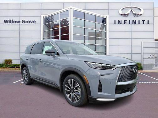 Gray 2027 INFINITI QX60 LUXE AWD