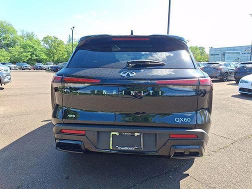 Mineral Black 2025 INFINITI QX60 Luxe