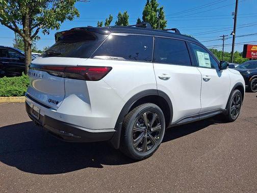 Radiant White/Black Obsidian 2027 INFINITI QX60 AUTOGRAPH
