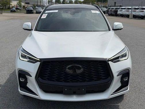 Radiant White 2025 INFINITI QX50 Sport AWD