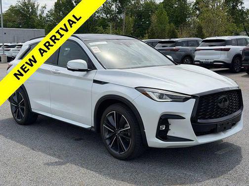 Radiant White 2025 INFINITI QX50 Sport AWD