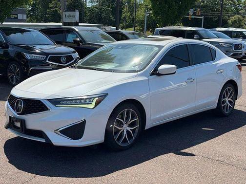 Platinum White Pearl 2019 Acura ILX Premium Package