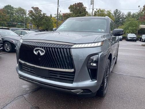 Dynamic Metal/Black Obsidian 2025 INFINITI QX80 AUTOGRAPH AWD