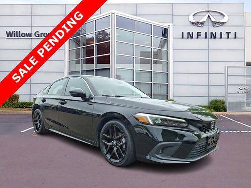 Crystal Black Pearl 2023 Honda Civic Sport Touring