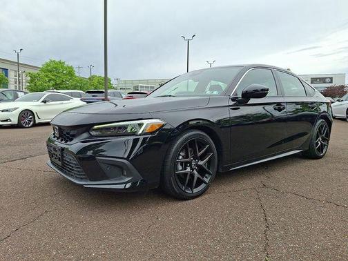 Crystal Black Pearl 2023 Honda Civic Sport Touring