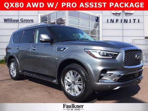 Graphite Shadow 2019 INFINITI QX80 Luxe