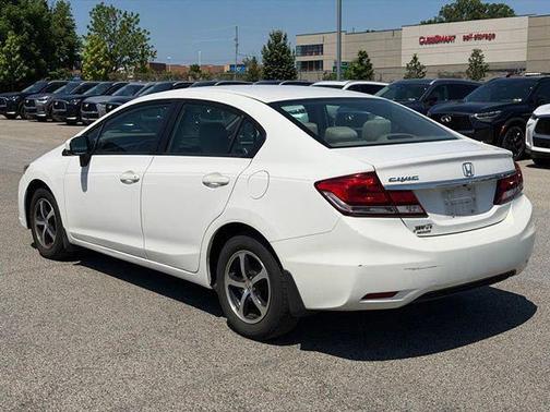 Taffeta White 2015 Honda Civic SE