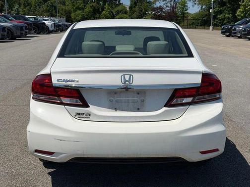 Taffeta White 2015 Honda Civic SE