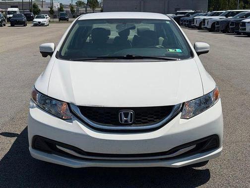 Taffeta White 2015 Honda Civic SE