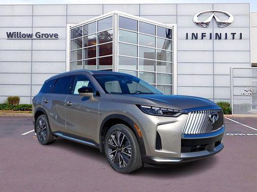 Warm Titanium 2026 INFINITI QX60 LUXE AWD