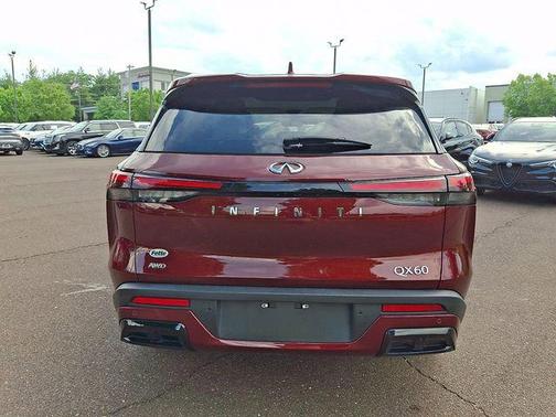 Deep Bordeaux 2024 INFINITI QX60 Luxe