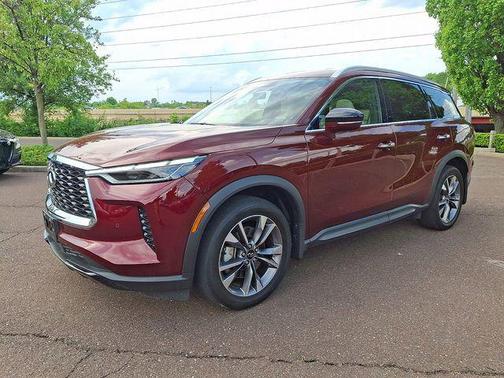 Deep Bordeaux 2024 INFINITI QX60 Luxe