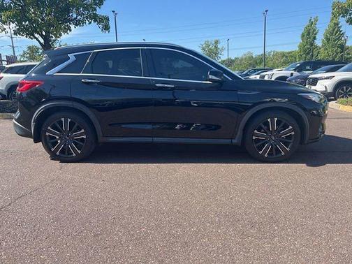 Black Obsidian 2021 INFINITI QX50 LUXE AWD