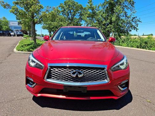 Dynamic Sunstone Red 2023 INFINITI Q50 3.0t LUXE