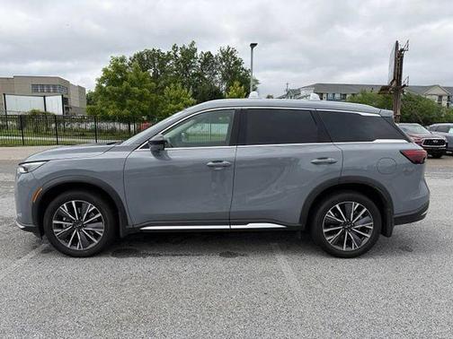 Harbor Gray 2026 INFINITI QX60 LUXE AWD