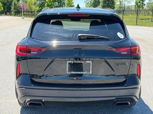Black Obsidian 2023 INFINITI QX50 SPORT AWD