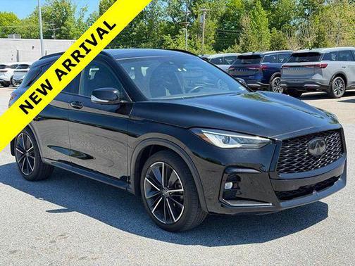 Black Obsidian 2023 INFINITI QX50 SPORT AWD