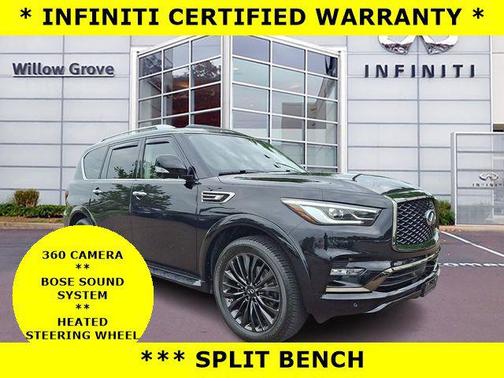 Mineral Black 2023 INFINITI QX80 PREMIUM SELECT AWD