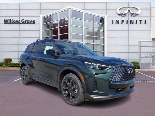 Deep Emerald/Black Obsidian 2026 INFINITI QX60 AUTOGRAPH