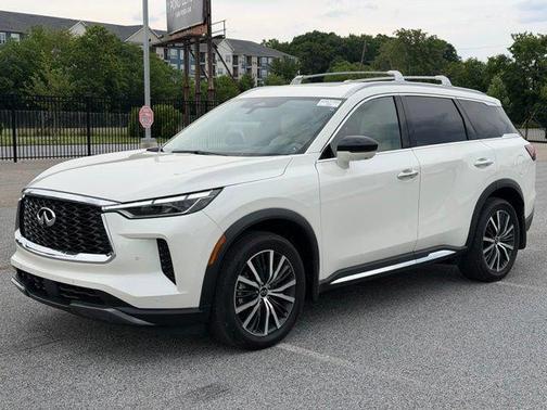 Majestic White 2025 INFINITI QX60 SENSORY
