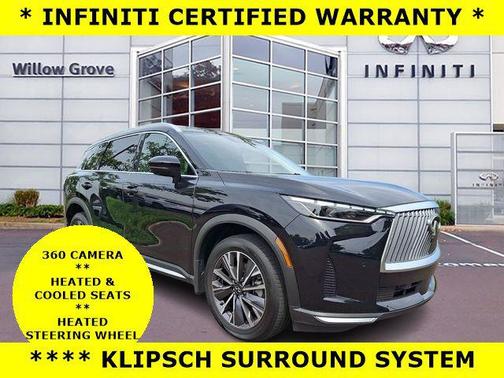 Mineral Black 2026 INFINITI QX60 LUXE AWD