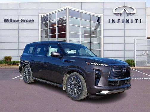 Anthracite Gray 2026 INFINITI QX80 Luxe