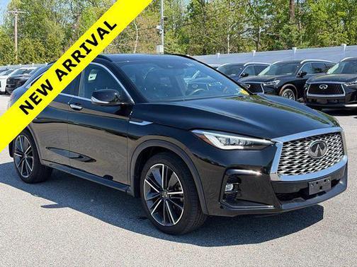 Black Obsidian 2023 INFINITI QX55 ESSENTIAL