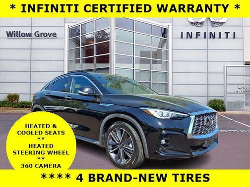 Black Obsidian 2023 INFINITI QX55 ESSENTIAL
