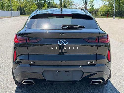 Black Obsidian 2023 INFINITI QX55 ESSENTIAL