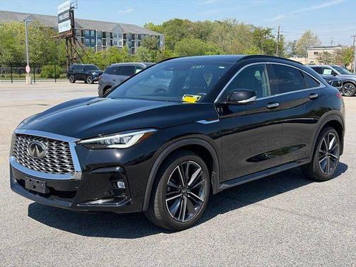 Black Obsidian 2023 INFINITI QX55 ESSENTIAL