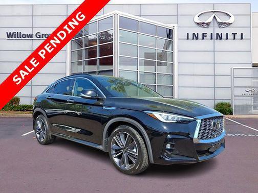 Black Obsidian 2023 INFINITI QX55 ESSENTIAL