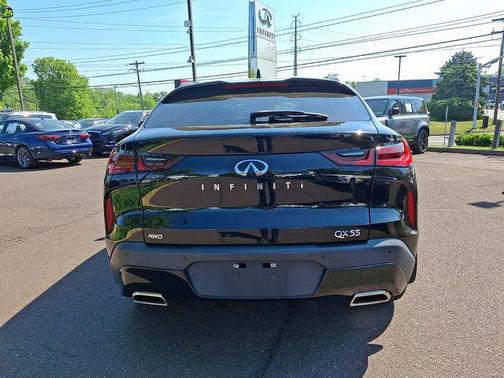 Black Obsidian 2023 INFINITI QX55 ESSENTIAL
