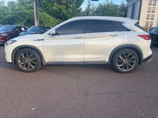 Majestic White 2019 INFINITI QX50 ESSENTIAL