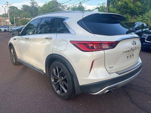 Majestic White 2019 INFINITI QX50 ESSENTIAL