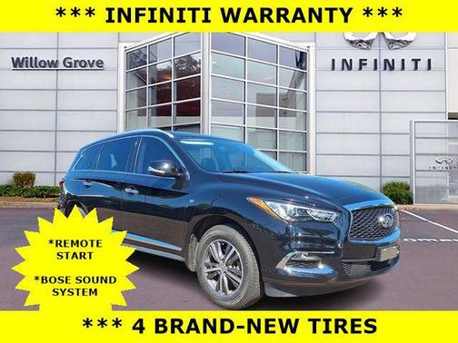 Black Obsidian 2020 INFINITI QX60 Luxe