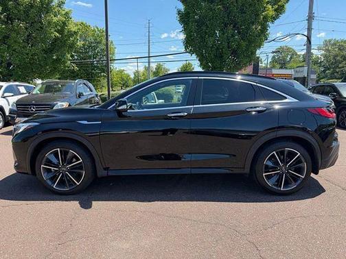 Black Obsidian 2023 INFINITI QX55 ESSENTIAL