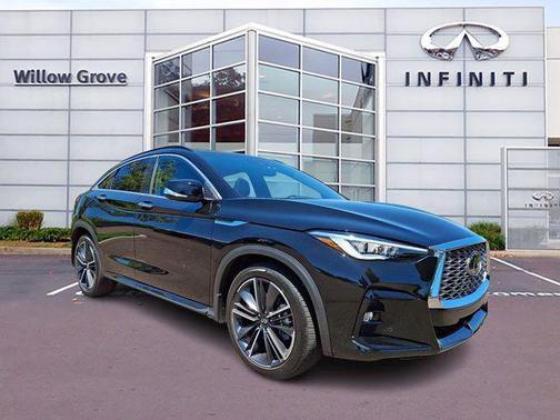 Black Obsidian 2023 INFINITI QX55 ESSENTIAL
