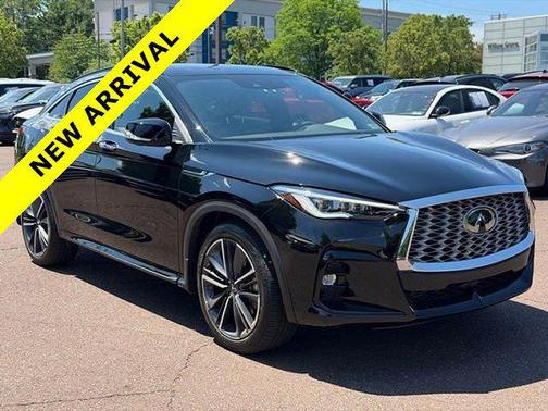 Black Obsidian 2023 INFINITI QX55 ESSENTIAL