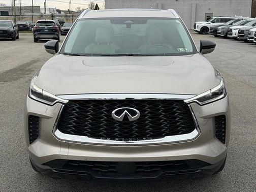 Warm Titanium 2023 INFINITI QX60 LUXE