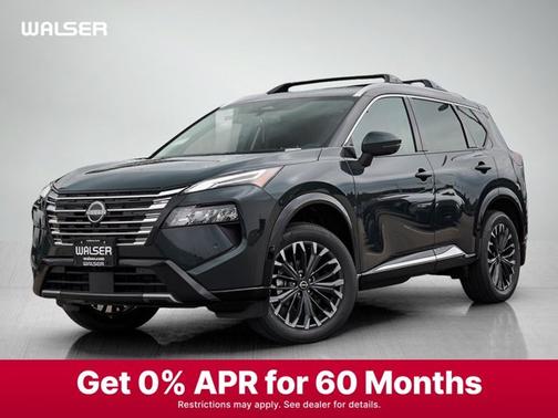 Obsidian Green 2026 Nissan Rogue Platinum