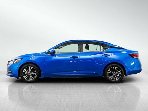 Electric Blue Metallic 2021 Nissan Sentra SV