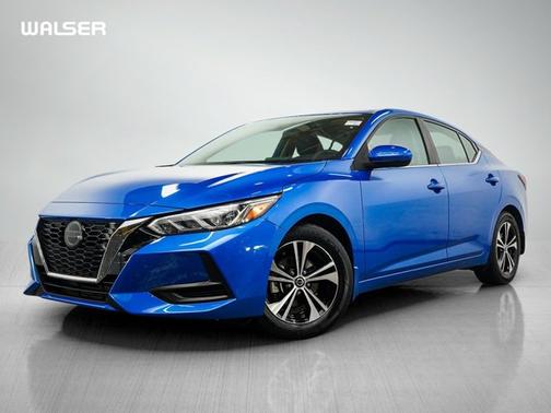 Electric Blue Metallic 2021 Nissan Sentra SV