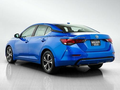 Electric Blue Metallic 2021 Nissan Sentra SV