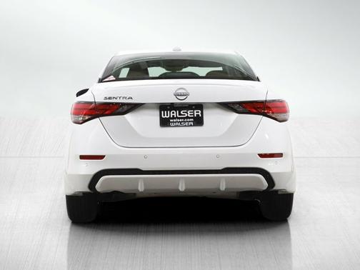 Aspen White Tricoat 2025 Nissan Sentra SV